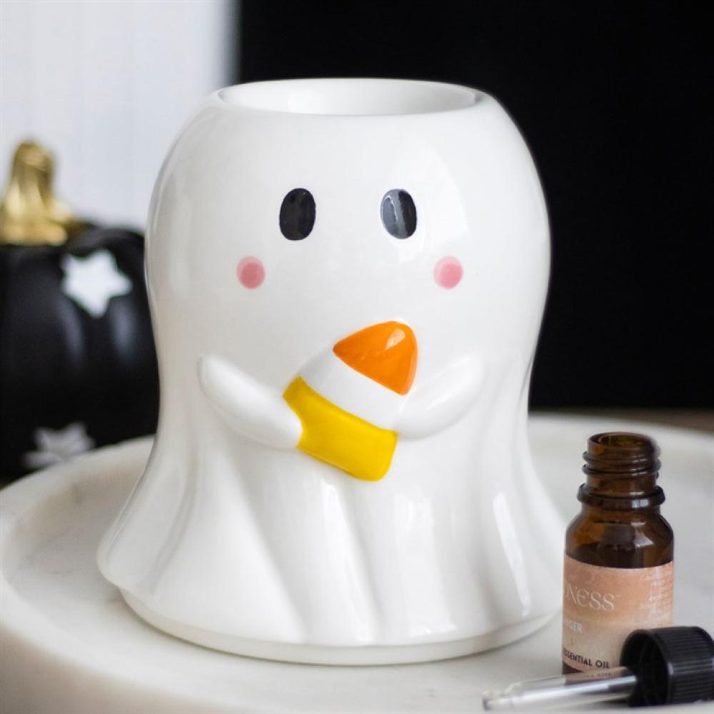 Candy Corn Ghost Oil Burner and Wax Warmer